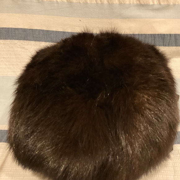 Vintage Genuine Black Fur Muff - Picture 10 of 11